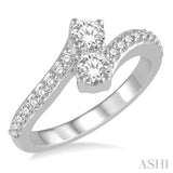 2STONE DIAMOND RING