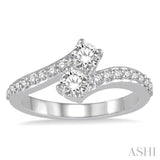2STONE DIAMOND RING