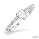 DIAMOND EAST WEST STACK RING