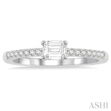 DIAMOND EAST WEST STACK RING