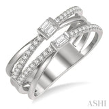 DIAMOND FASHION OPEN RING
