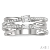 DIAMOND FASHION OPEN RING