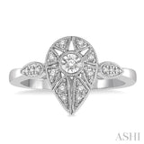 PEAR SHAPE DIAMOND RING