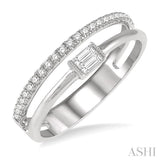DIAMOND FASHION OPEN RING