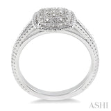 SILVER DIAMOND RING