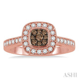 CHAMPAGNE DIAMOND RING