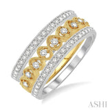 STACKABLE DIAMOND RING SET