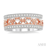STACKABLE DIAMOND RING SET