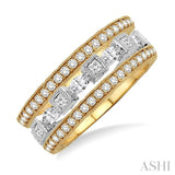 STACKABLE DIAMOND RING SET