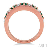 GEMSTONE & DIAMOND RING