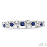 GEMSTONE & DIAMOND BAND