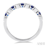 GEMSTONE & DIAMOND BAND