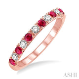 DIAMOND & GEMSTONE STACKABLE BAND