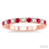 DIAMOND & GEMSTONE STACKABLE BAND