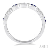 GEMSTONE & DIAMOND BAND