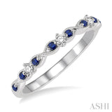 GEMSTONE & DIAMOND STACKABLE BAND