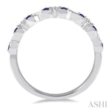 GEMSTONE & DIAMOND STACKABLE BAND