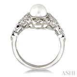 GEMSTONE & DIAMOND RING