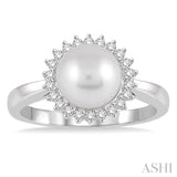 GEMSTONE & DIAMOND RING
