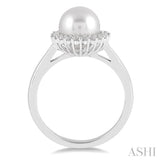 GEMSTONE & DIAMOND RING