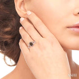 OVAL SHAPE CHAMPAGNE DIAMOND RING