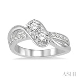2STONE DIAMOND RING