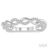DIAMOND TWISTED RING