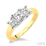 PAST PRESENT & FUTURE DIAMOND RING