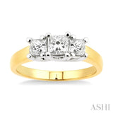 PAST PRESENT & FUTURE DIAMOND RING