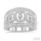 SILVER DIAMOND RING