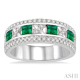 GEMSTONE & DIAMOND RING