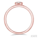 OVAL SHAPE DIAMOND PROMISE RING