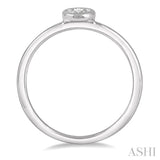OVAL SHAPE DIAMOND PROMISE RING