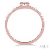 PEAR SHAPE DIAMOND PROMISE RING