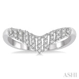 DIAMOND CHEVRON RING