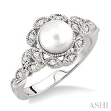 GEMSTONE & DIAMOND RING