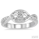 2STONE DIAMOND RING