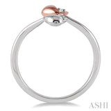 TWIN HEART SHAPE 2STONE DIAMOND RING