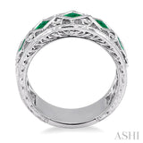 GEMSTONE & DIAMOND RING