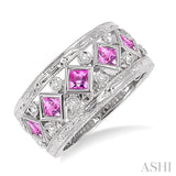 GEMSTONE & DIAMOND RING