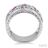 GEMSTONE & DIAMOND RING