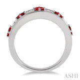 GEMSTONE & DIAMOND BAND