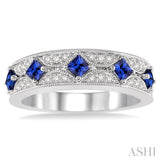 GEMSTONE & DIAMOND BAND