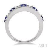 GEMSTONE & DIAMOND BAND