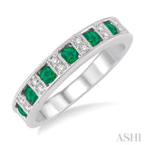 GEMSTONE & DIAMOND BAND