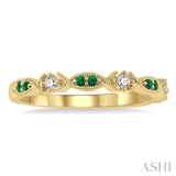 GEMSTONE & DIAMOND BAND