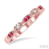 GEMSTONE & DIAMOND BAND