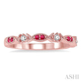 GEMSTONE & DIAMOND BAND