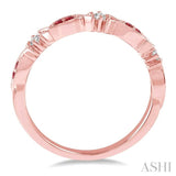 GEMSTONE & DIAMOND BAND