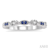 GEMSTONE & DIAMOND BAND